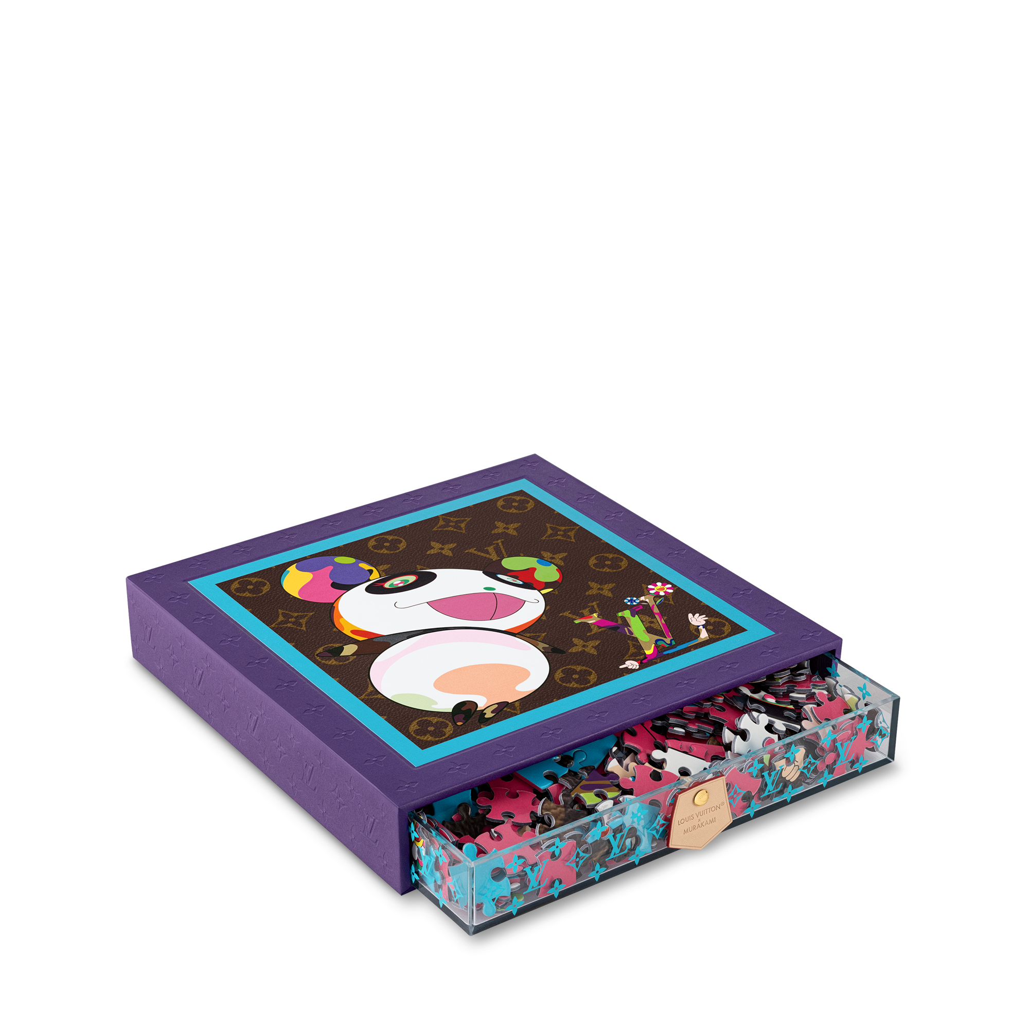 LV x TM Quebra-cabeça com Personagens em Estilo Superflat